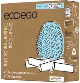EcoEgg Dryer Egg Navulling - Fris linnen (blauw) - Navulbaar - 40 Droogbeurten - Wasdroger — thumbnail 1