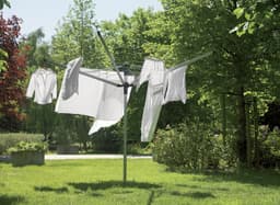 Brabantia Lift-O-Matic Droogmolen - 40 m - met Metalen Grondanker - Metallic Grey — thumbnail 5