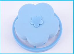 Wasmachine filter - Wasmachine reiniger - Wasmachine vuilreiniger - Wasmachine cleaner - Blauw - Herbruikbaar - Wasfilter - Schoonmaakmiddel - Vuil verwijderen - Drijvend vangnet - Haarvanger - Haar vanger - Ontstopper - Thuis innovatie - Vangnet — thumbnail 4