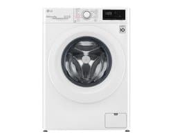 LG F4WV308S3E wasmachine Voorlader 8 kg 1400 RPM Wit — afbeelding 1