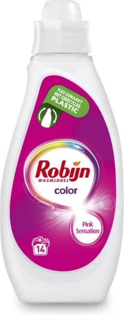 Robijn Color - Pink Sensation - Vloeibaar - Wasmiddel - 8 x 700ML - Voordeelverpakking — thumbnail 2