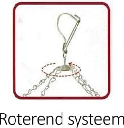 Droogcarrousel met knijpers - Droogrek sokken - Wasrekje - Kaartenhouder - Riemenhanger - Sierradenhouder - Kerstkaartenhouder - Tekeningen ophangen - Babykamer decoratie - Stropdashanger - 16 knijpers - RVS — thumbnail 4