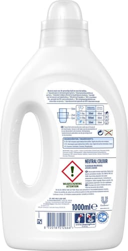 Neutral - Vloeibaar - Kleur Wasmiddel - 1 Liter - 20 Wasbeurten — thumbnail 4