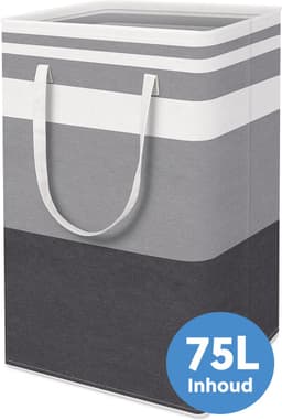 Vicon Wasmand - 75L - Opvouwbaar - Waterafstotend - Waszak voor wasgoed - Wassorteerder - Organizer kleding - Wasbox — thumbnail 1