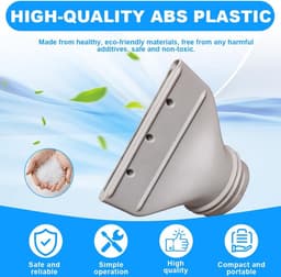 Adapter voor Airconditioner Raam, SGZIOO Afvoerslang Raamdoorvoering, voor Ø 130-150mm Diameter Afvoerslang, Raamslang voor Mobiele, Auto Airconditioner, Droger — thumbnail 2