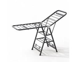 ProductXpert DryPro™ - Wasrek - Droogrek Inklapbaar - Opvouwbaar - 180 cm - Grijs