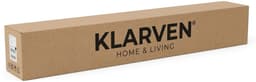 Klarven® Wanddroogrek Inklapbaar Zwart - Wandmontage, Ruimtebesparend, Strak Design - B 120 x D 9 x H 3 cm — thumbnail 4