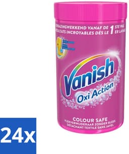 24 x Vanish Oxi Action - Veilige Kleur - Vlekkenverwijderaar Poeder - Zonder Bleek - Gekleurde Was - 1.5 Kg - Vlekkenverwijderaar - Waspoeder - Gekleurde Was - Wasmiddel - Vlekken Verwijderen — thumbnail 1