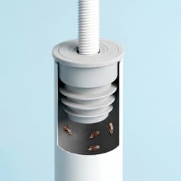 Rioolafdichtingen - 2 stuks - Vloerafvoer - Siliconen - Wasmachine geurplug - 35-40 mm, 45-50 mm geurplug - Afvoerbuis afdichting - Rioolbuisafdichting - Voor thuis, keuken en badkamer — thumbnail 3
