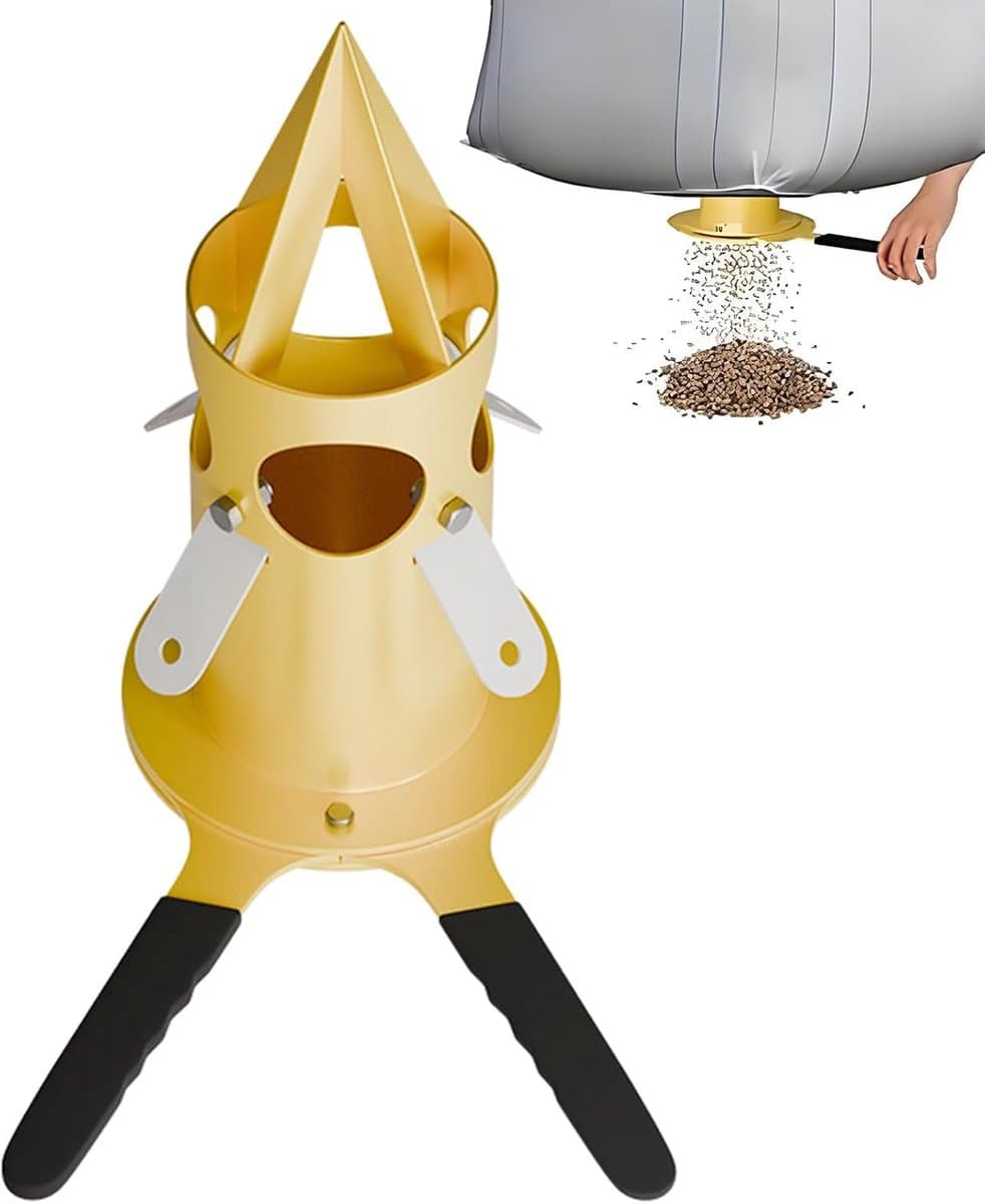 Big Bag Ontlader - Doseerapparaat Stalen Klep - Materiaal Efficiënt Verwerken - Ultra Scherpe Beitelpunt — afbeelding 1
