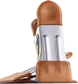 Roestvrijstalen knijpers - Kledinghangers - Wasgoed ophangen - Niet-markerende haak - 70 stuks - Zilverkleurig — thumbnail 1