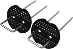 Dailygoods- Grondankers 50 Stuks - Roestvrij Staal - Gegalvaniseerd - Camping Haringen - Bevestigingshaken - 200 mm Lang - 40 mm Breed - Tuinnagels — thumbnail 2