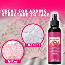 Textiel Versteviger Spray - Stof Versteviger - Vorm Behouden - Sneldrogende Formule - 120 ml - Transparant — thumbnail 3