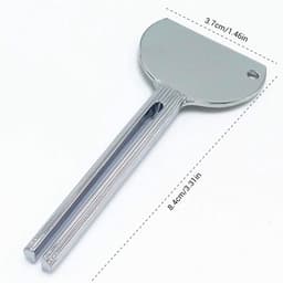 Dailygoods- Buis Squeezer - 3 Stuks - Metalen Tandpasta Dispenser - Duurzaam Ontwerp - Geschikt voor Crèmes - Vermindert Afval - 84x37mm - Tandpasta Knijper — thumbnail 5