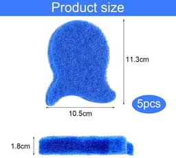 Solidchoice - Set van 5 Herbruikbare Dierenhaar Verwijderaars voor de Wasmachine — thumbnail 4