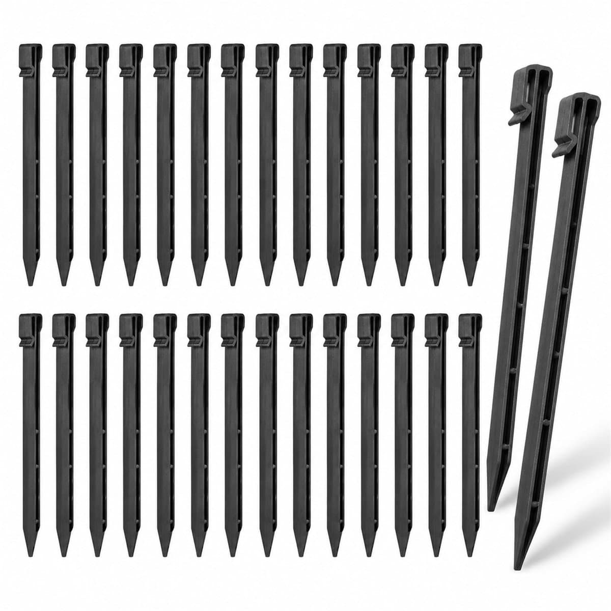 Omgoods - Set van 30 Kunststof Grondankers voor Tuinprojecten — afbeelding 1