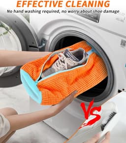 Omgoods - Multifunctionele Schoenwaszak voor Wasmachine, 2 Stuks — thumbnail 5