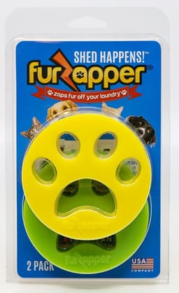 SnelShoppen - FURZAPPER 2 Pack Huisdier Haren Verwijderaar voor Wasmachine en Droger - Geel, Hypoallergeen, Herbruikbaar, 70cc, Voor tot 2 Huisdieren — thumbnail 1