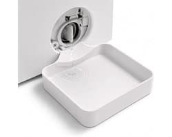 Lekbak wasmachine - Wateropvangbak voor Restwater - Opvangbak - afvoerbak - wateropvangbak voor kelder, woning, camper - wit - 17.8 x 17.8 cm