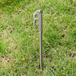 Tentharingen heavy duty - Grondankers roestvrij - Veilige bevestiging buiten - Sterke stalen constructie - 22 cm lengte - Meerkleurig — thumbnail 4