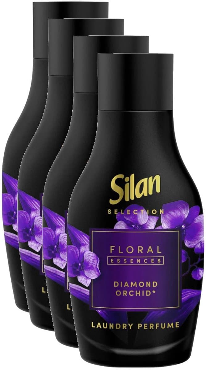 Silan Floral Essences Diamond Orchid - Laundry Perfume - Multipack - 120 (4x30) Wasbeurten - 2160ml (4x540ml) — afbeelding 1