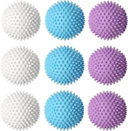 9 stuks wasballen, herbruikbare wasbal voor wasmachine, drogerballen, wasbal voor pluizige was — thumbnail 1