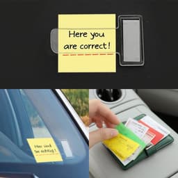 SolidKeus - Set van 8 Transparante Parkeerkaart Clips voor Windshield — thumbnail 2