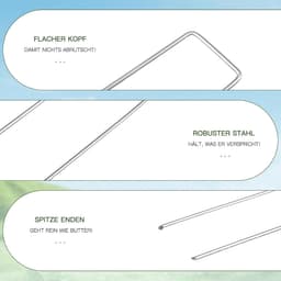 Grondankers 50 stuks - 100 mm lengte - roestvrij staal - perfect voor tuinvlies en onkruiddoek - ShopVlot — thumbnail 5