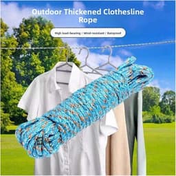 Waslijn Outdoor - Kledinglijn - Buiten Drogen - Verdikt Nylon - 5 Meter - Niet gespecificeerd — thumbnail 3