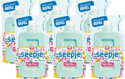 Seepje Wasmiddel Kleur Magische Magnolia Navulling - 6 x 945 ml - Voordeelverpakking — thumbnail 1
