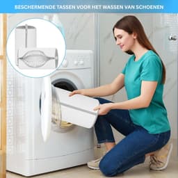 ApexArte® Herbruikbare Waszak voor Schoenen - Wasnet voor Wasmachine - Sneakers Wassen — thumbnail 2