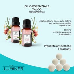 SnelShoppen - Wol ballen voor wasdroger, 6 stuks, kreukvrij en haarverwijderend, met etherische oliën en geurdispenser, ideaal voor fris gewassen wasg — thumbnail 4