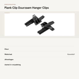 Plankclip Duurzaam - Pakketplank Clip - Past voor W169 A-Klasse 2010-2012 - Past voor W245 B-Klasse 2008-2011 - Kunststof - Zwart - Hoedenplankclip — thumbnail 2