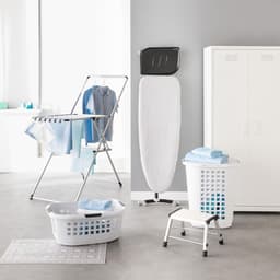 Dailygoods - Ergonomische Wasmand 51L - Donkergrijs met Handgrepen — thumbnail 2