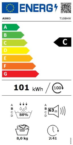 Asko T108HW - Droger — thumbnail 2