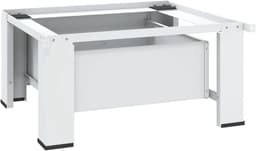 Wasmachineverhoger - Verhoger met lade - Wasmachine op hoogte - Stabiele constructie - 67 x 60 x 11 cm - Wit — thumbnail 5