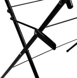 PIPIPOXER- Wasrek Inklapbaar-Droogrek-Droogtoren voor Binnen-Wastoren-3 Verdiepingen- Compact Opvouwbaar-75x49x170 CM-Ecologisch Was Drogen -Zwart — thumbnail 5