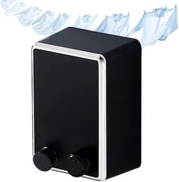 Uittrekbare Waslijn - Verstelbare Drooglijn - Kleding Drogen - Roestvrij Staal - 42 m - Zwart — thumbnail 1