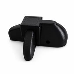 Scharnier Vervanging Geschikt voor Brabantia WallFix – Kruiskoppeling Reparatie – Wanddroogrek Reserveonderdeel – Top Cross Joint – Slijtvast – Zwart — thumbnail 2