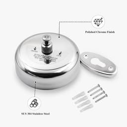 Wasmachine Waslijn - Drooglijn Intrekbaar - Kleding Drogen - Inklapbaar - 10 cm - Zilver — thumbnail 5