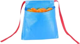 Oogstschort Nylon - Plukzak Fruit - Oogsten Groenten Eieren - Waterdicht Lichtgewicht - 30x30x18cm - Blauw — thumbnail 1