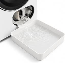 Lekbak Wasmachine - Afvoerbak voor wasmachine - 3D-geprinte waterdichte bak - Wasmachine Wateropvangbak - Opvangbak tegen lekkage - universele opvangbak voor filterreiniging - 17.8x17.8x5cm — thumbnail 1