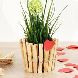 SnelShoppen - 100 x XXL Houten Wasknijpers - Duurzame Berken Houten Klemmen - Onbehandelde Kledingknijpers voor Hangende Was - 10 cm - Ideaal voor Cam — thumbnail 2