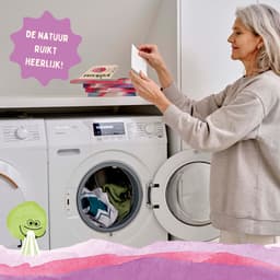 YOKUU Probiotische Wasstrips - 128 Wasbeurten - Kersenbloesem Geur - Ecologisch Wasmiddel - Reis Wasmiddel - Ultra Geconcentreerd en Voorgedoseerd - Ecologisch Wasproduct — thumbnail 3