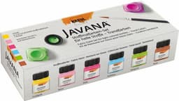 Javana textielverf set – Sunny kleuren – Voor lichte stoffen — thumbnail 1