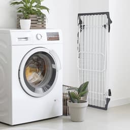 EASYmaxx Opvouwbaar Droogrek 2500 – XXL Telescopisch Droogrek met 25 m Drooglengte, Uitschuifbaar tot 260 cm, met Wieltjes, Voor Binnen- en Buitendrogen — thumbnail 5