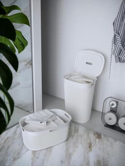 Curver Filo Wasmand - 45L - 59x39x27cm - Wit — thumbnail 3