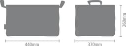 Brabantia Wasmand - Opvouwbaar - 35 l - Pepper Black — thumbnail 2