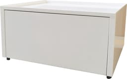 Scanpart wasmachine verhoger met lade - Gelast - 33 centimeter verhoging - Sokkel - Maximaal 150 kg - 61 x 61 cm - Universeel — thumbnail 1