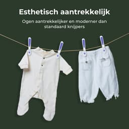 Gandria Wasknijpers 48 Stuks - Kunststof Wasknijpers - Set van 48 Plastic Knijpers - Wasrek Knijpers 10 Kg - 4 Kleuren — thumbnail 5